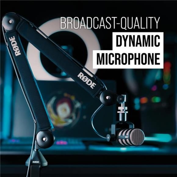Rode PodMic Cardioid Dynamic Broadcast Microphone - Picture 2 of 5